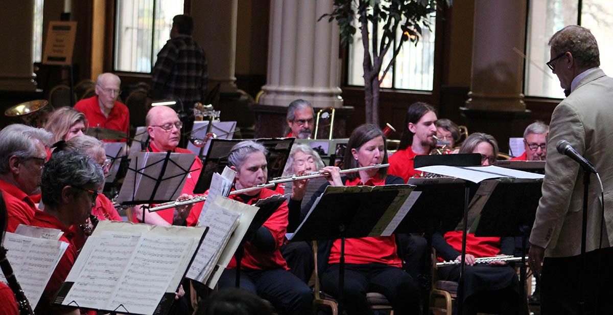 Lex-Ham Community Band performing at BandWidth 2024