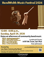 Flyer for Lex-Ham Band holiday concert