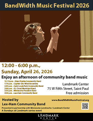 BandWidth Music Festival 2026 flyer