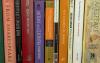 Stack of plays by Shakespeare